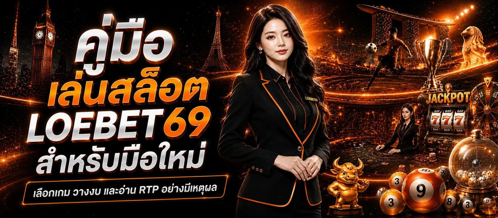 LOEBET69 คู่มือเล่นสล็อตสำหรับมือใหม่ อ่าน RTP